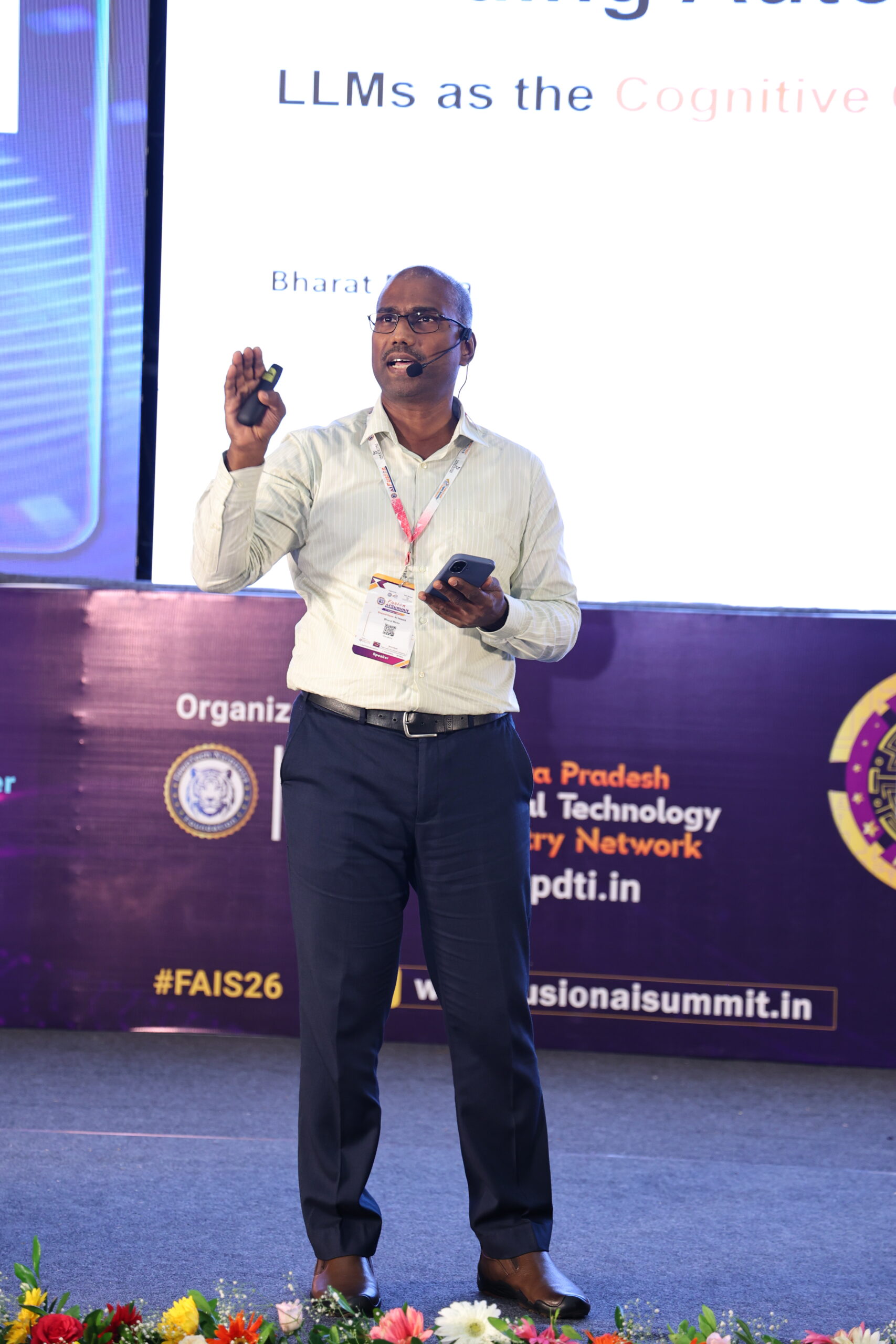 Keynote on “Building Autonomous Agents: LLMs as the Cognitive Core, RAG as Enterprise Memory”